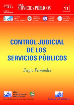 CONTROL JUDICIAL SERVICIOS PUBLICOS | 9788495823595 | FERNANDEZ, SERGIO
