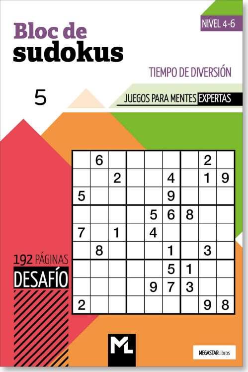 BLOC DE SUDOKU DESAFÍO 05 | 9789493361003