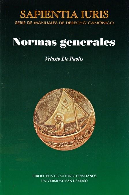 NORMAS GENERALES | 9788422016304 | DE PAOLIS, VELASIO