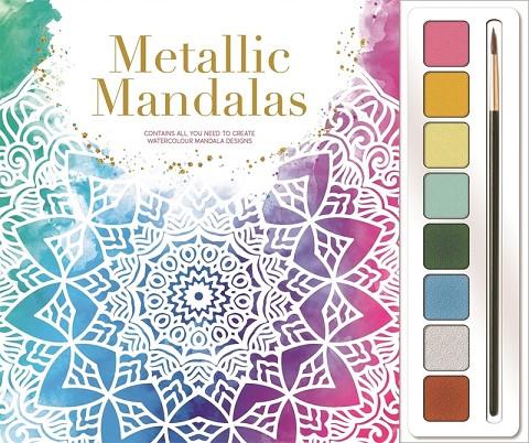 METALLIC MANDALAS (MIND SPA WATERCOLOURS) | 9781837714551