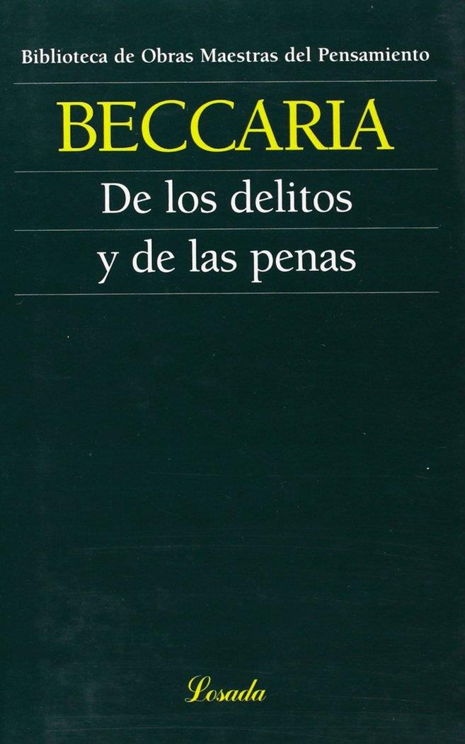 DE LOS DELITOS Y DE LAS PENAS | 9789500392150 | BECCARIA