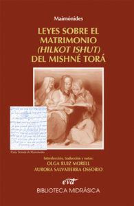 MAIMONIDES LEYES SOBRE MATRIMONIO MISHNE TORA | 9788499450995 | RUIZ MORELL, OLGA