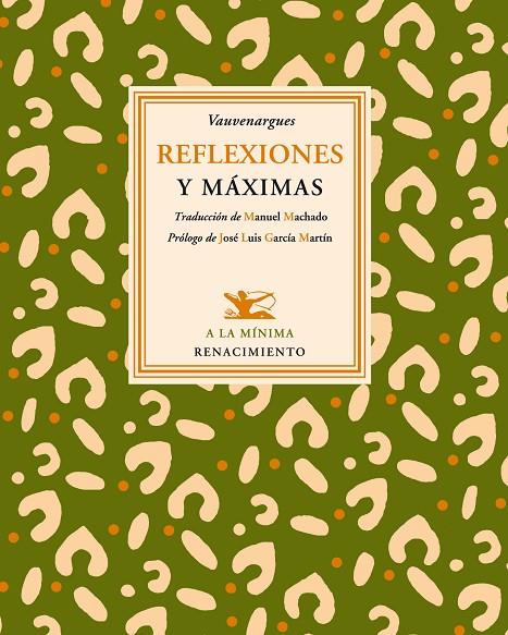 REFLEXIONES Y MAXIMAS | 9788484726180 | MARQUES DE VAUVERNARGUES, LUC DE CLAPIER
