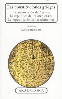 CONSTITUCIONES Y REPUBLICAS GRIEGAS | 9788476001660 | ARISTOTELES / JENOFONTE