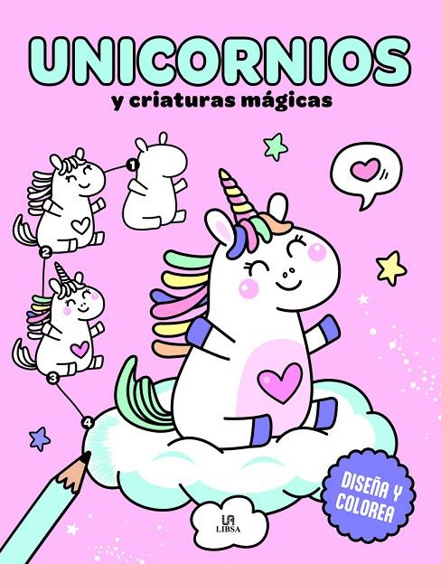 UNICORNIOS Y CRIATURAS MAGICAS- DISEÑA Y COLOREA | 9788466244060 | EQUIPO EDITORIAL