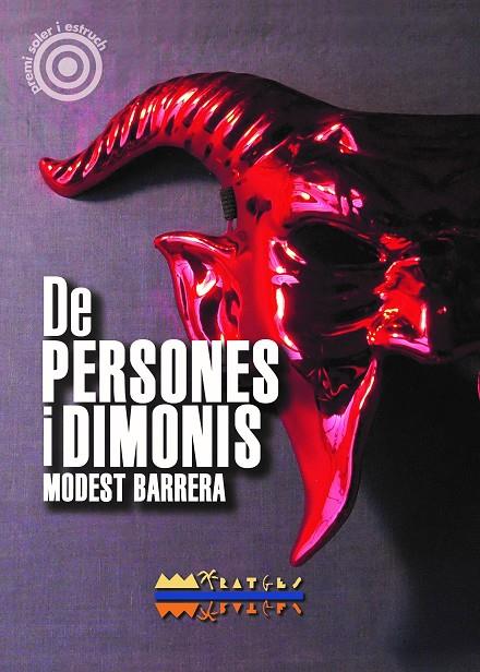 DE PERSONES I DIMONIS | 9788499042398 | BARRERA, MODEST