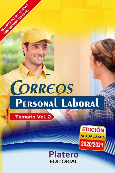 PERSONAL LABORAL DE CORREOS. TEMARIO.VOLUMEN II.EDIC 2020-21 | 9788412245615 | GARCIA RODRIGUEZ, JOSE