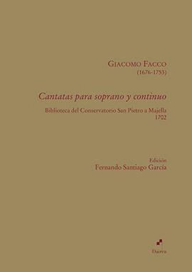 CANTATAS PARA SOPRANO Y CONTINUO | 9788412326505 | FACCO, GIACOMO