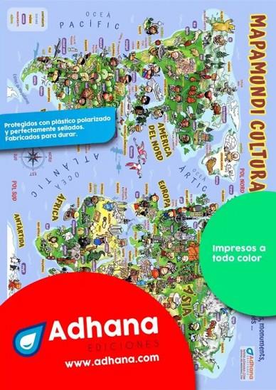 PÒSTER ADHANA MAPAMUNDI CULTURAL | 9788418300684 | VARIOS AUTORES