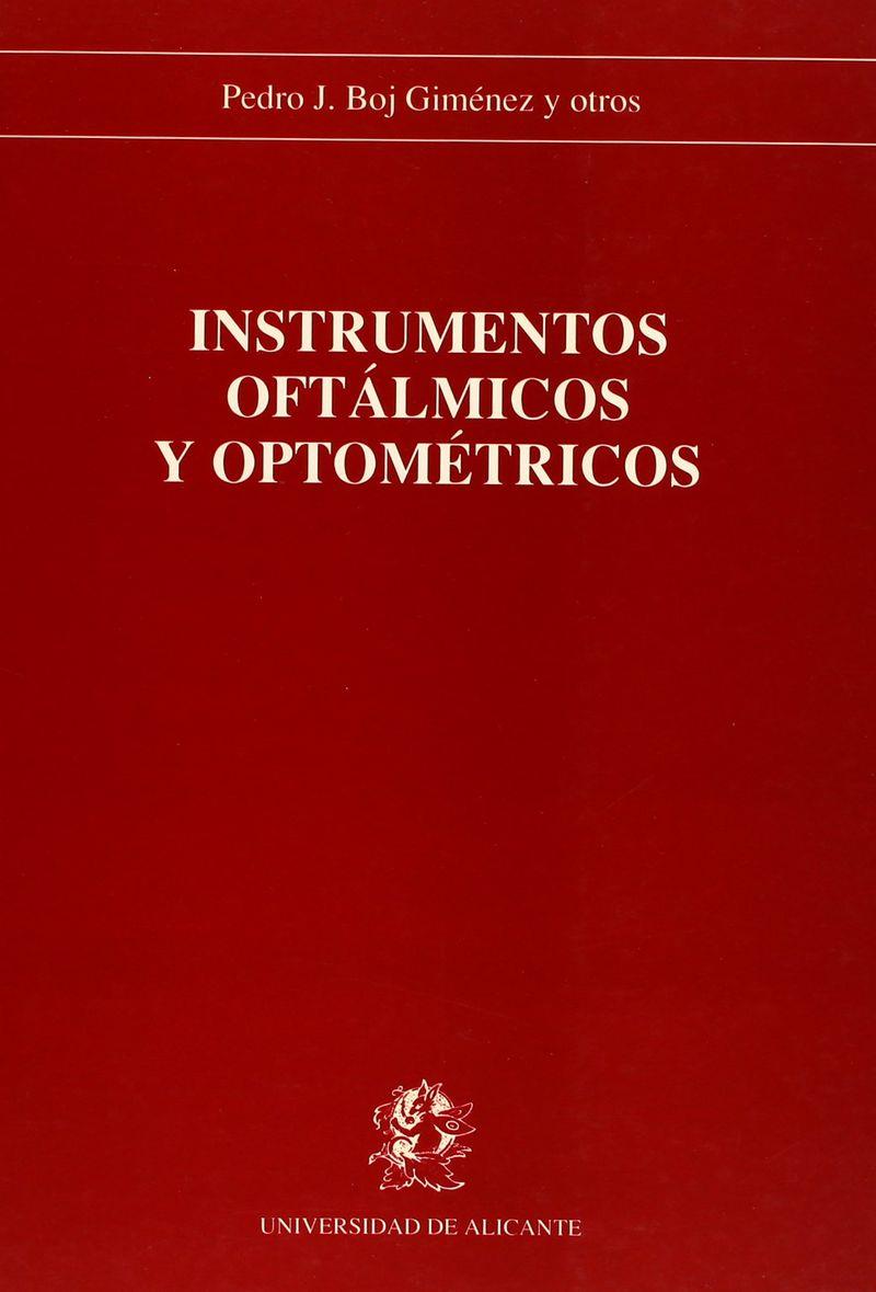 INSTRUMENTOS OFTÁLMICOS Y OPTOMÉTRICOS | 9788479081225