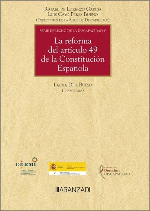 REFORMA DEL ARTICULO 49 DE LA CONSTITUCION ESPAÑOLA, LA | 9788411620352 | LORENZO GARCIA, RAFAEL