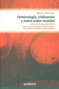CRIMINOLOGIA CIVILIZACION Y NUEVO ORDEN MUNDIAL | 9788415260448 | MORRISON, WAYNE