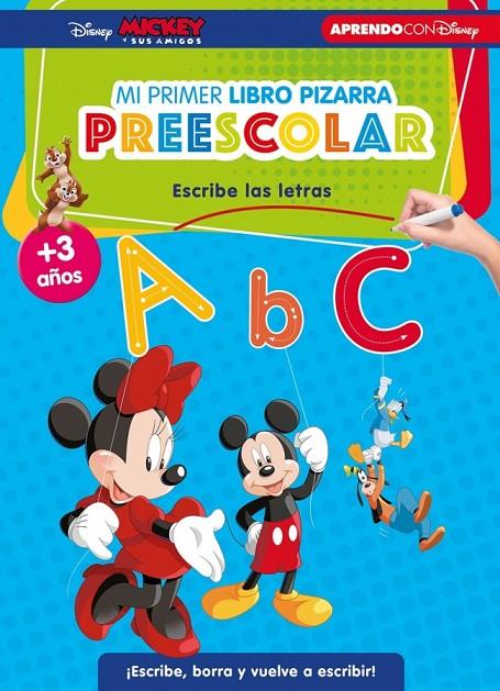 APRENDE CON DISNEY. PRIMERAS LETRAS (LIBROPIZARRA) (DISNEY. PRIMEROS APRENDIZAJES) | 9788419487315 | DISNEY