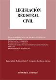 LEGISLACION REGISTRAL CIVIL | 9788484445845 | BLUFER NIETO, I.- MARTINEZ, GORGONIO