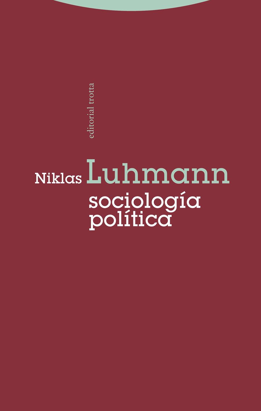SOCIOLOGIA POLITICA | 9788498795332 | LUHMANN, NIKLAS