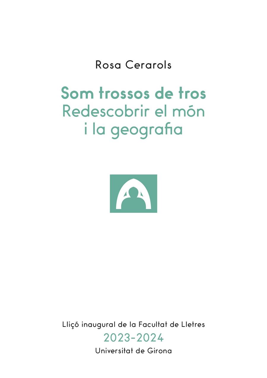 SOM TROSSOS DE TROS | 9788499846040 | CERAROLS, ROSA