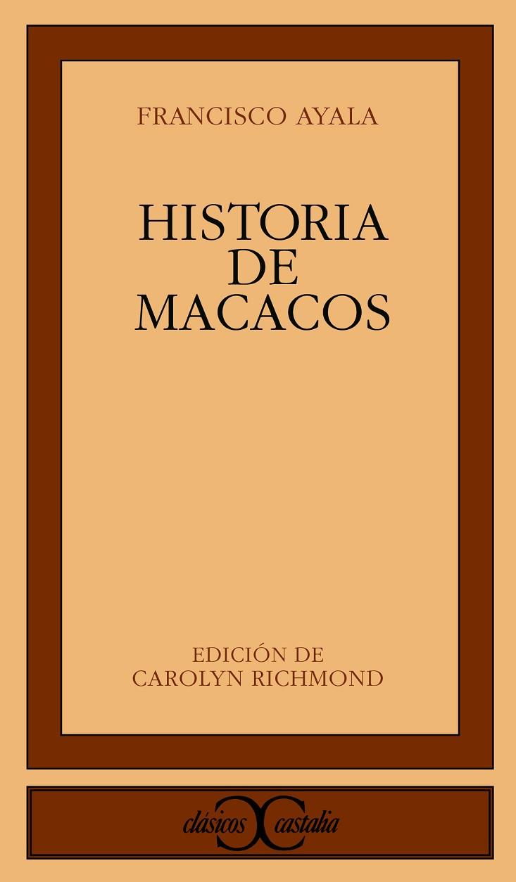 HISTORIA DE MACACOS | 9788470397080 | AYALA, FRANCISCO