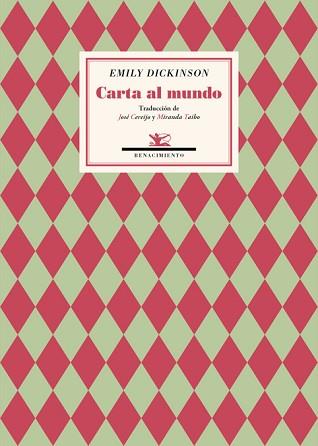 CARTA AL MUNDO | 9788416685103 | DICKINSON, EMILY