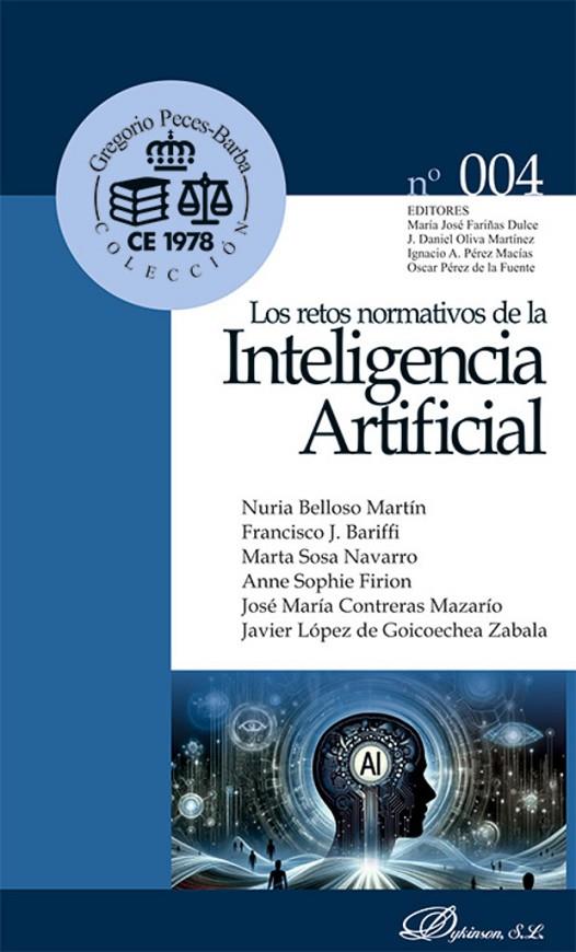 RETOS NORMATIVOS DE LA INTELIGENCIA ARTIFICIAL, LOS | 9788410706675