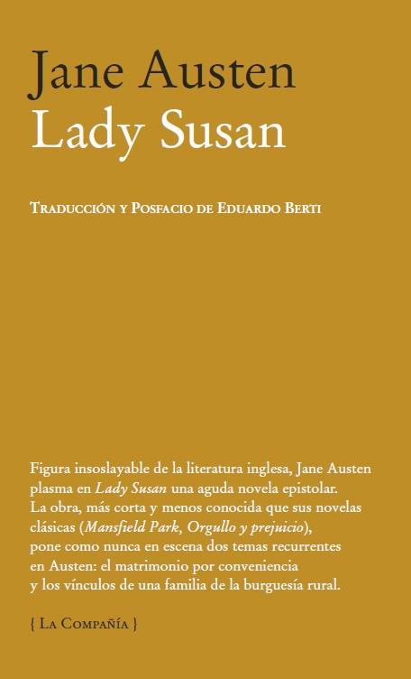 LADY SUSAN | 9788483930687 | AUSTEN, JANE