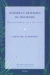 OIDORES Y OFICIALES DE HACIENDA | 9788431321420 | AVENDAÑO, DIEGO DE