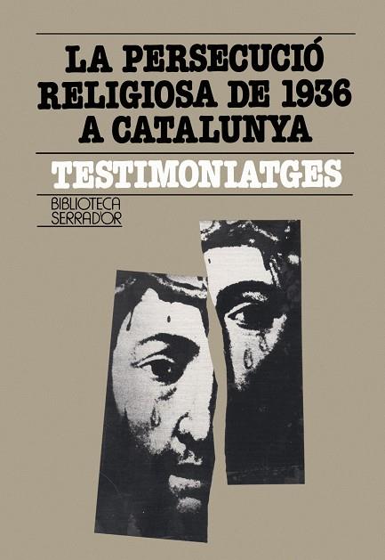 PERSECUCIÓ RELIGIOSA DE 1936 A CATALUNYA, LA | 9788472028487 | MASSOT I MUNTANER, JOSEP