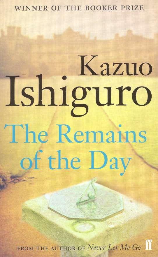 REMAINS OF THE DAY | 9780571200733 | ISHIGURO, KAZUO