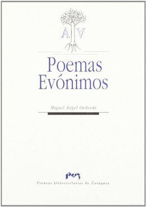 POEMAS EVÓNIMOS | 9788477334699 | ORDOVÁS MATEO, MIGUEL ANGEL