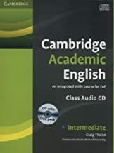 CAMBRIDGE ACADEMIC ENGLISH B1+ INTERMEDIATE CLASS AUDIO CD AND DVD PACK | 9781107607132 | THAINE, CRAIG / MCCARTHY, MICHAEL