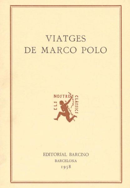 VIATGES DE MARCO POLO | 9788472261938 | POLO, MARCO