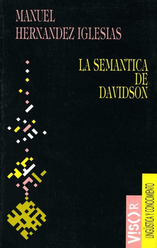 SEMANTICA DE DAVIDSON | 9788477748588 | HERNANDEZ, MANUEL