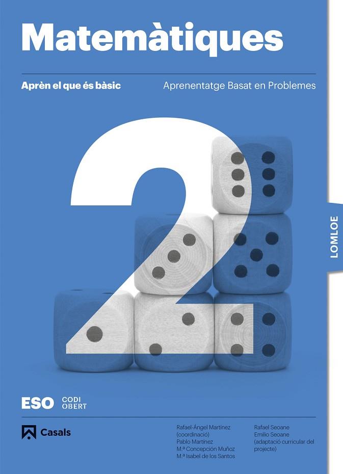 APRÈN EL QUE ÉS BÀSIC. MATEMÀTIQUES 2 ESO. LOMLOE | 9788421882061 | VARIOS AUTORES