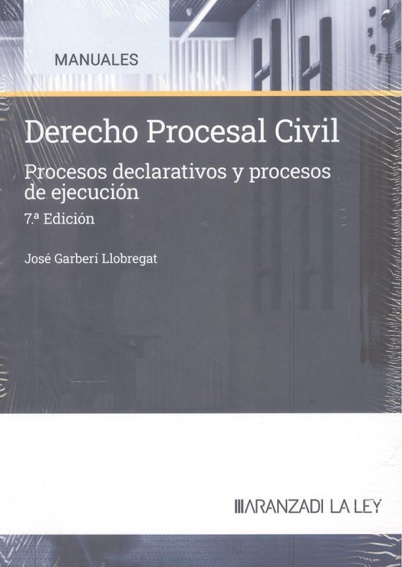 DERECHO PROCESAL CIVIL | 9788490907658 | GARBERÍ LLOGREGAT, JOSÉ