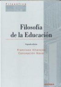 FILOSOFÍA DE LA EDUCACIÓN | 9788431327552 | NAVAL DURÁN, CONCEPCIÓN / ALTAREJOS, FRANCISCO