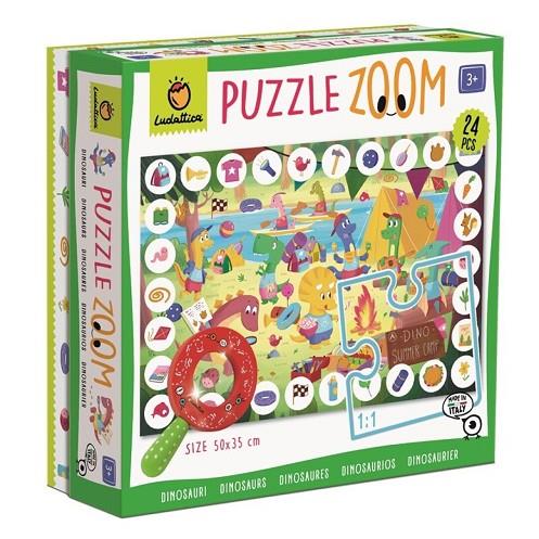 PUZZLE ZOOM - DINOSAURIOS | 8057158623164