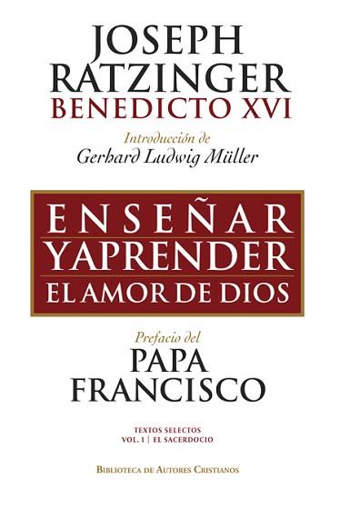 ENSEÑAR Y APRENDER EL AMOR DE DIOS | 9788422019060 | RATZINGER, JOSEPH