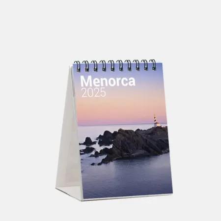 CALENDARI 2025 SOBRETAULA MINI (9X12 CM) MENORCA | 8424455250896