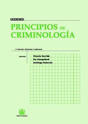 PRINCIPIOS DE CRIMINOLOGÍA | 9788484566977 | GARRIDO GENOVÉS, VICENTE / STANGELAND, PER / REDONDO, SANTIAGO