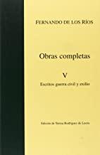 OBRAS COMPLETAS FERNANDO DE LOS RIOS V | 9788476585153 | RIOS, FERNANDO DE LOS