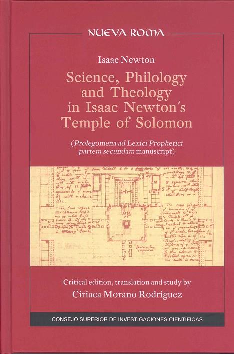 SCIENCE, PHILOLOGY AND THEOLOGY IN ISAAC NEWTON'S TEMPLE OF SOLOMON | 9788477236559 | NEWTON, ISAAC