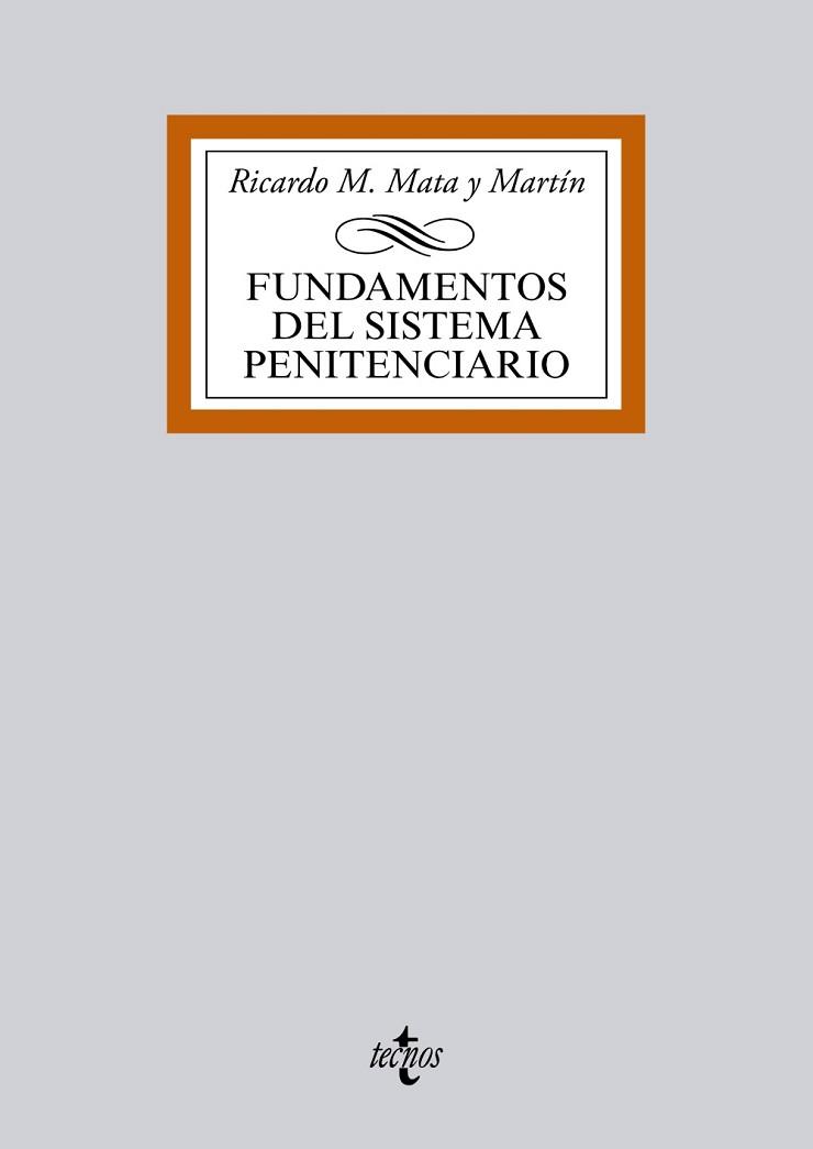 FUNDAMENTOS DEL SISTEMA PENITENCIARIO | 9788430968664 | MATA Y MARTÍN, RICARDO M.