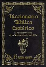 DICCIONARIO BIBLICO ESOTERICO | 9788479103736 | ANÓNIMO