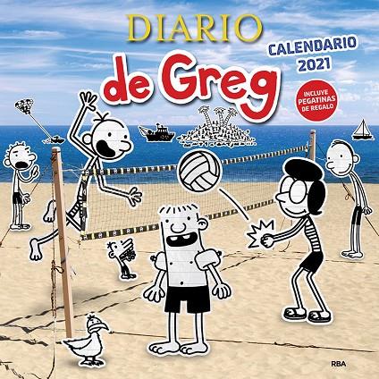 CALENDARIO DE GREG 2021 | 9788427299665 | KINNEY, JEFF