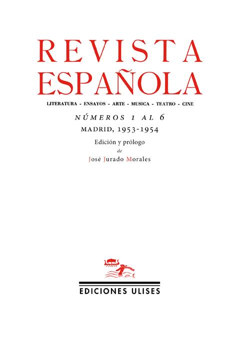 REVISTA ESPAÑOLA | 9788416300082 | VARIOS AUTORES