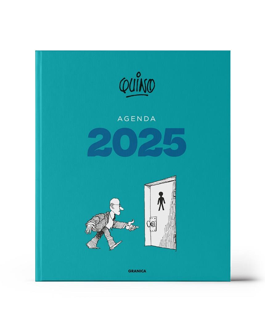 AGENDA 2025 QUINO ENCUADERNADA TURQUESA | 9786316544575 | QUINO