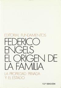 ORIGEN DE LA FAMILIA, LA PROPIEDAD PRIVADA Y EL ESTADO, EL | 9788424500962 | ENGELS, FREDERICK