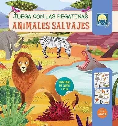 ANIMALES SALVAJES. JUEGA CON LAS PEGATINAS | 9791256430154 | GASPERINI, ANTONIA