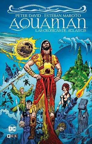 AQUAMAN : LAS CRÓNICAS DE ATLANTIS (GRANDES NOVELAS GRÁFICAS DE DC) | 9788410134041 | DAVID, PETER