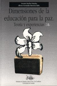 DIMENSIONES DE LA EDUCACIÓN PARA LA PAZ | 9788433822031 | SÁNCHEZ SÁNCHEZ, A. / FERNÁNDEZ HERRERIAS, A.