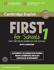 CAMBRIDGE ENGLISH FIRST 1 FOR SCHOOLS FOR REVISED EXAM FROM 2015 STUDENT'S BOOK PACK (STUDENT'S BOOK WITH ANSWERS AND AUDIO CDS (2)) | 9781107672093 | CAMBRIDGE ENGLISH LANGUAGE ASSESSMENT